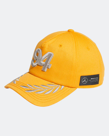 Gorra Dorada Bad Bunny x Mercedes F1 Edición Dorada